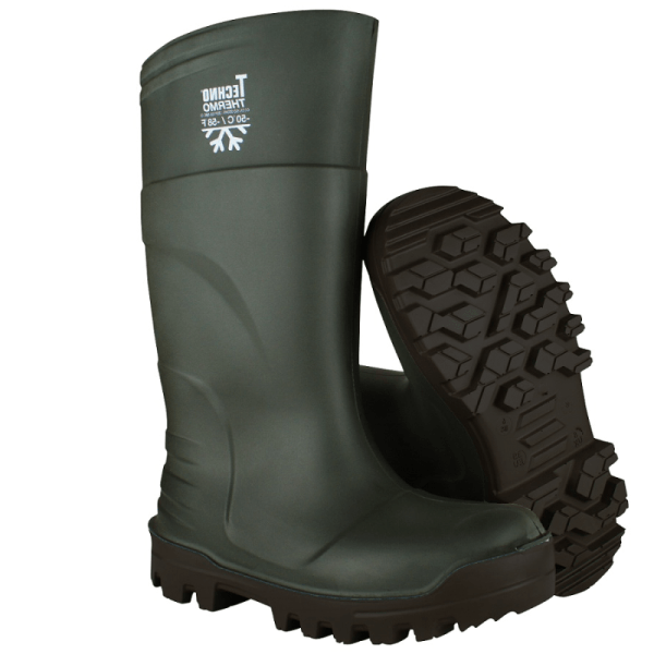 Thermo werklaarzen | Isolatie tot -50°C | S5 veiligheidslaarzen | Merk: Techno Boots | Model: Thermo 5540 zool en zijkant van de laars