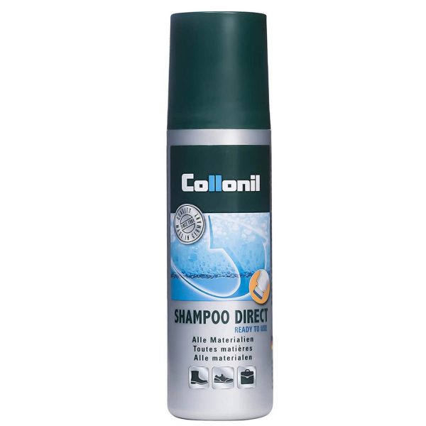 Collonil Shampoo Direct | Reiniging voor alle materialen | Met aanbrengspons | 100ml